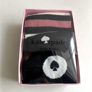 Kate Spade New York 3-Pack Boxed Crew Socks, Brand new in box